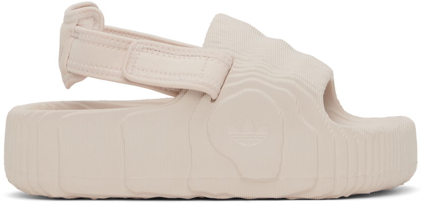 Кецове и обувки adidas Originals Adilette 22 XLG Slides Pink Бежово | IE5651, 0