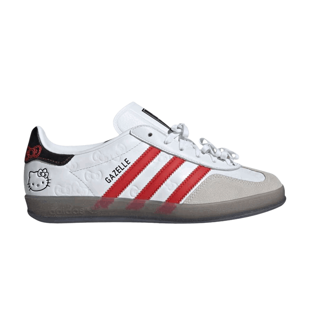 Кецове и обувки adidas Originals Hello Kitty x Gazelle Indoor W Бяло | II0013, 0