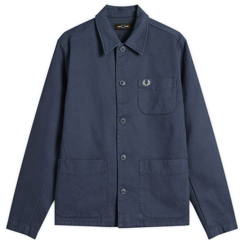 Риза Fred Perry Bedford Corduroy Overshirt, Size Large Синьо | M1701-738