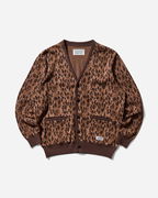 Leopard Jacquard Cardigan Type-2