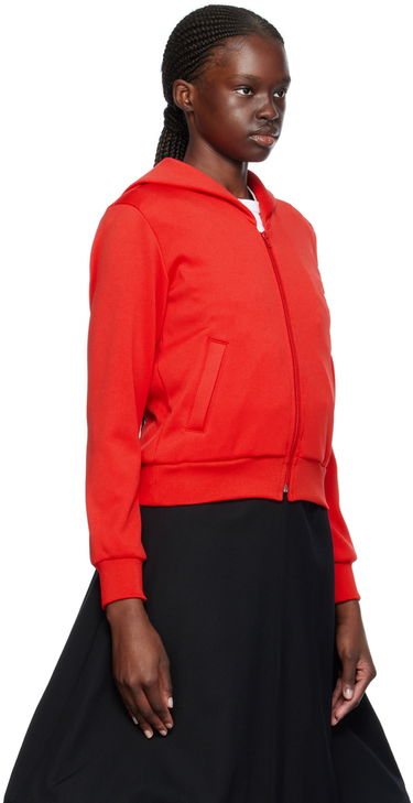 Суитчър Comme des Garçons Comme des Garçons Girl Zip-Up Hoodie Червено | NM-T005-051, 1