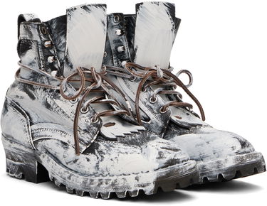Кецове и обувки Maison Margiela Maison Margiela Sierra Bianchetto Boots Черно | S57WU0285 P8192, 3