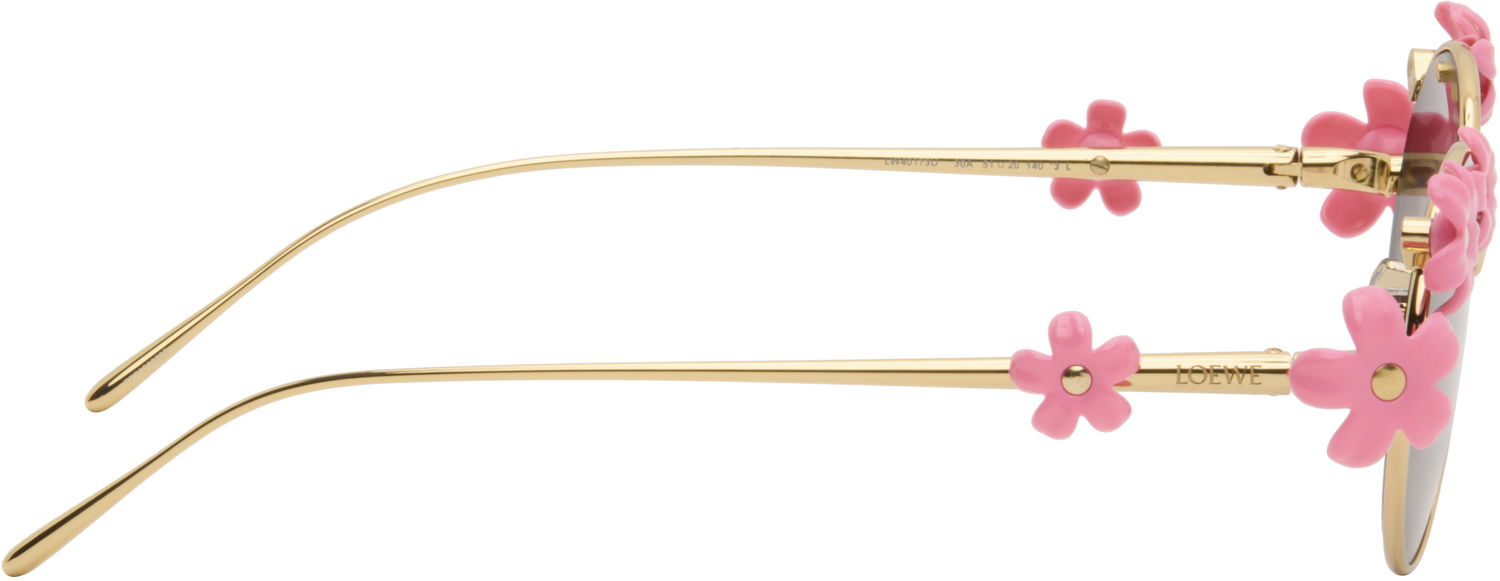 Слънчеви очила Loewe Paula's Ibiza Daisy Field Sunglasses Металик | LW40173UW5130A 192337236174, 1