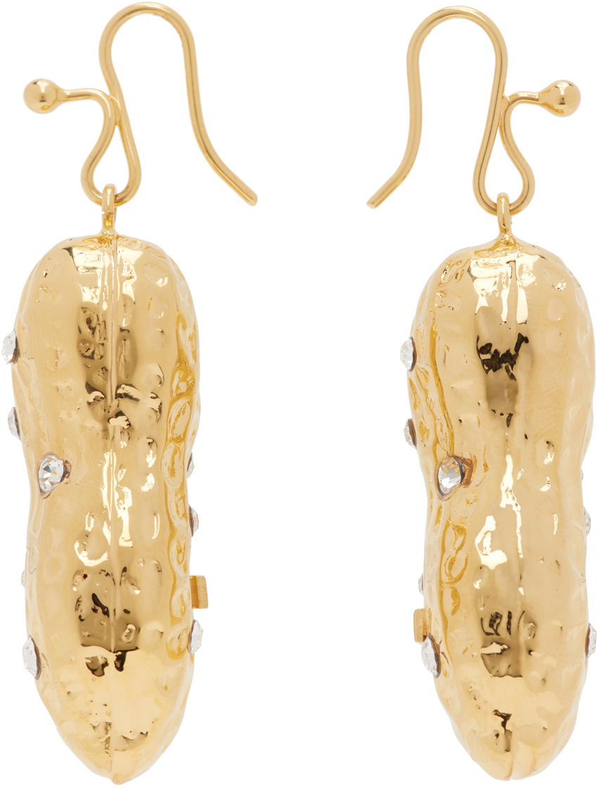 Обеци Marni Charm Earrings Бежово | ORMV0473A0 M2000, 0