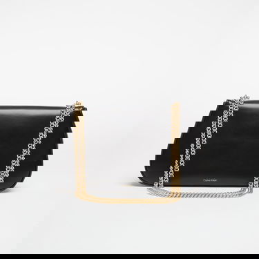 Чанта през рамо CALVIN KLEIN Calvin Klein Convertible Chain Medium Bag Черно | LV04F3171G YIH, 1