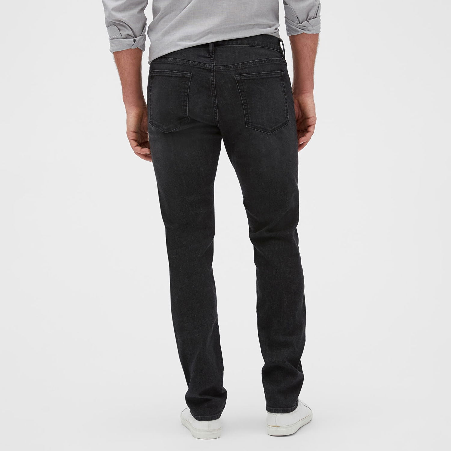 Дънки GAP Denim Pants Slim Dark Grey 007 Сиво | 495663-00, 1