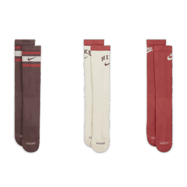 Чорапи Nike Everyday Plus 3pairs Кафяво | DX7665-909, 2