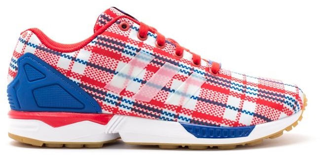 Кецове и обувки adidas Originals ZX Flux CLOT RWB Червено | S78096, 0
