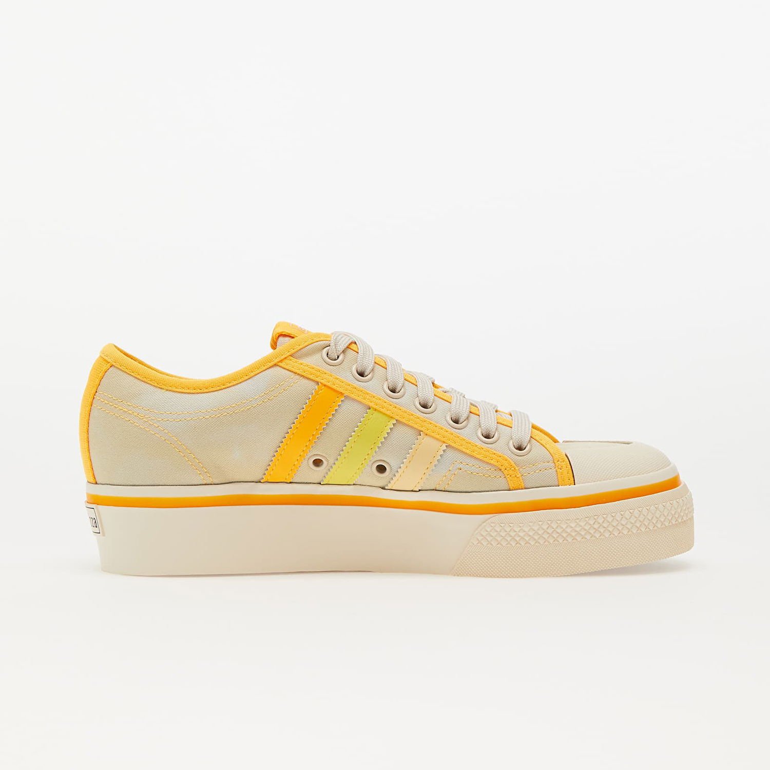 Кецове и обувки adidas Originals Nizza Platform Жълто | GX4607, 1