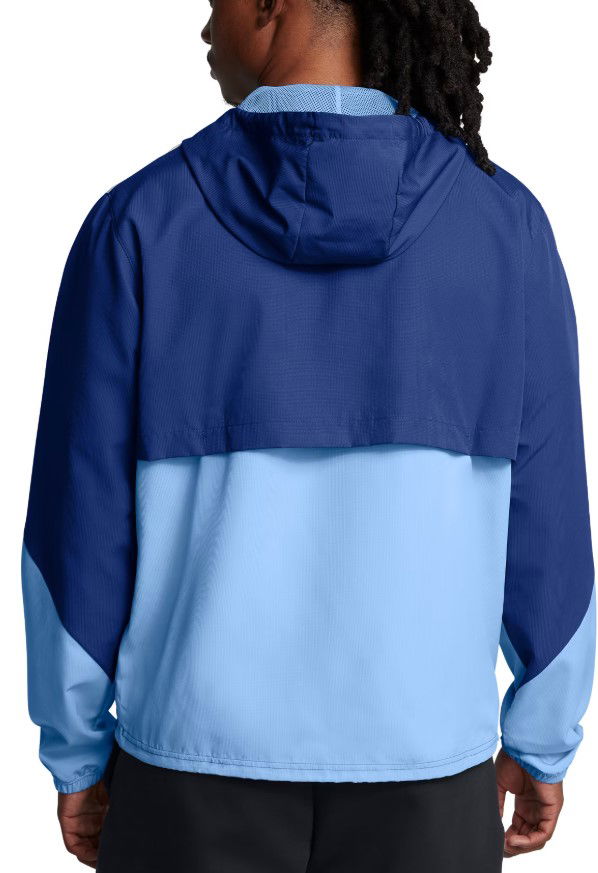 Суитчър Under Armour Men's Color Block Hooded Windbreaker Синьо | 1382875-432, 1
