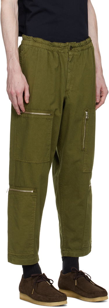 Карго панталони YMC Flight Cargo Pants Зелено | P4TAN, 1