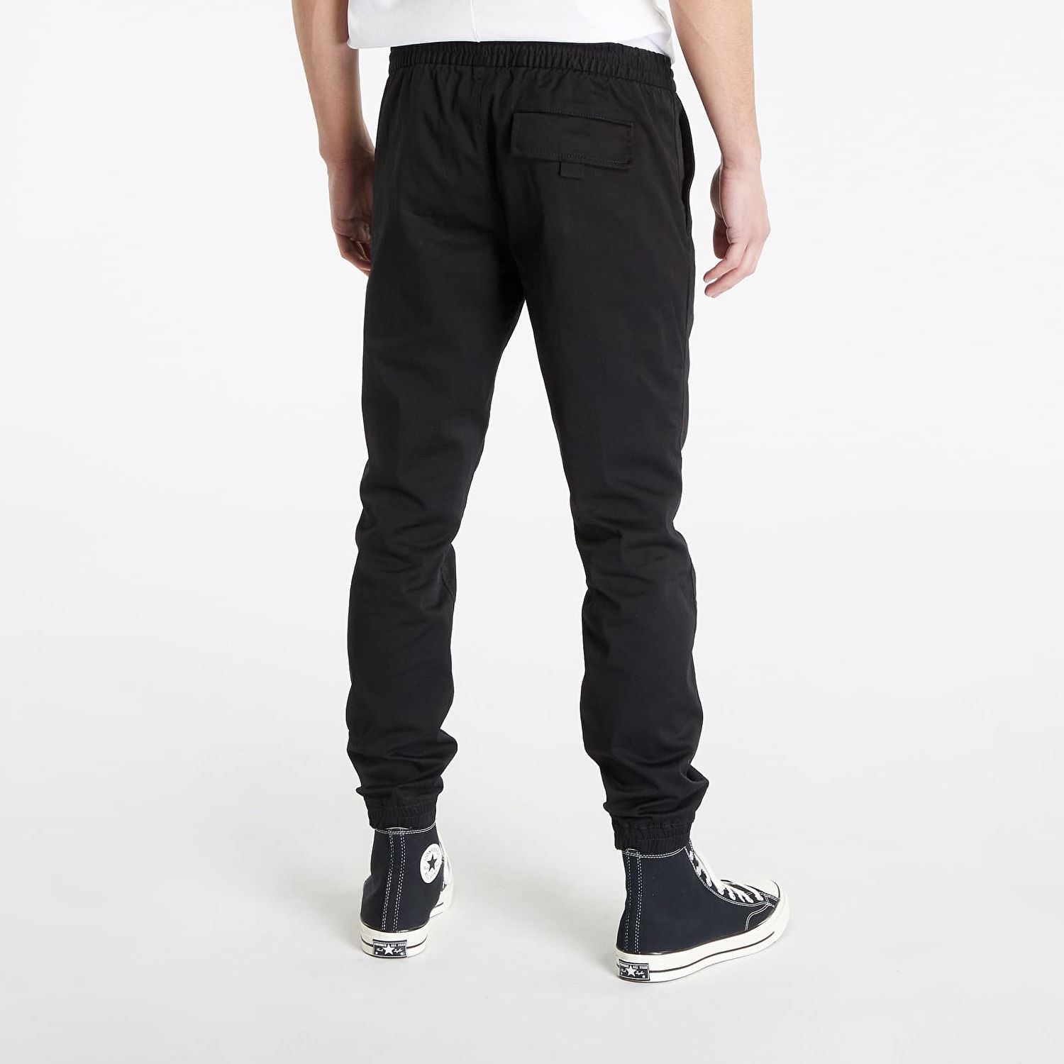 Карго панталони CALVIN KLEIN Monologo Badge Casual Chinos Черно | J30J322923 BEH, 1