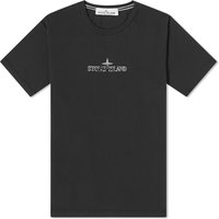 Тениска Stone Island Stamp Centre Logo T-Shirt Черно | 79152NS81-V0029, 1
