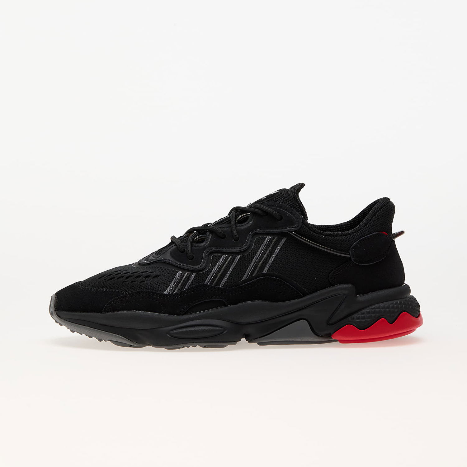 Кецове и обувки adidas Originals Ozweego Core Black/ Grey Five/ Better Scarlet Черно | IF9567, 0