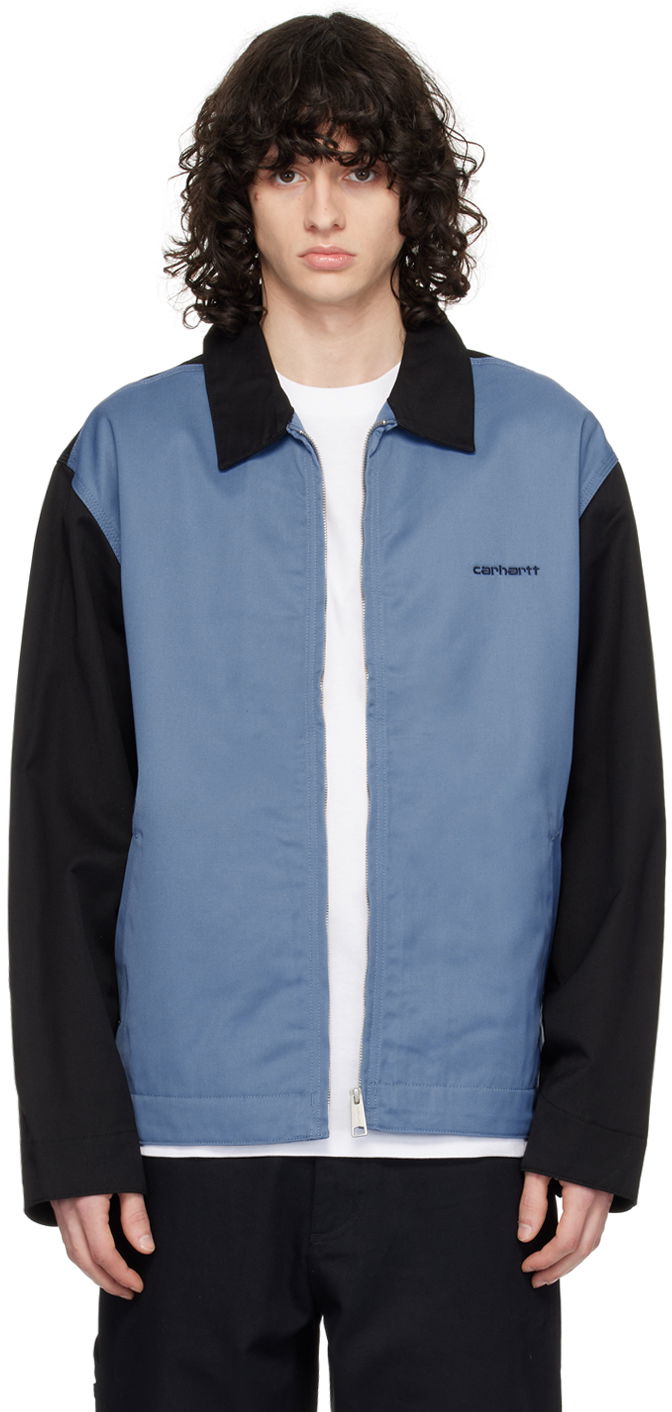 Яке Carhartt WIP Module Script Colorblock Jacket Синьо | I032977, 0