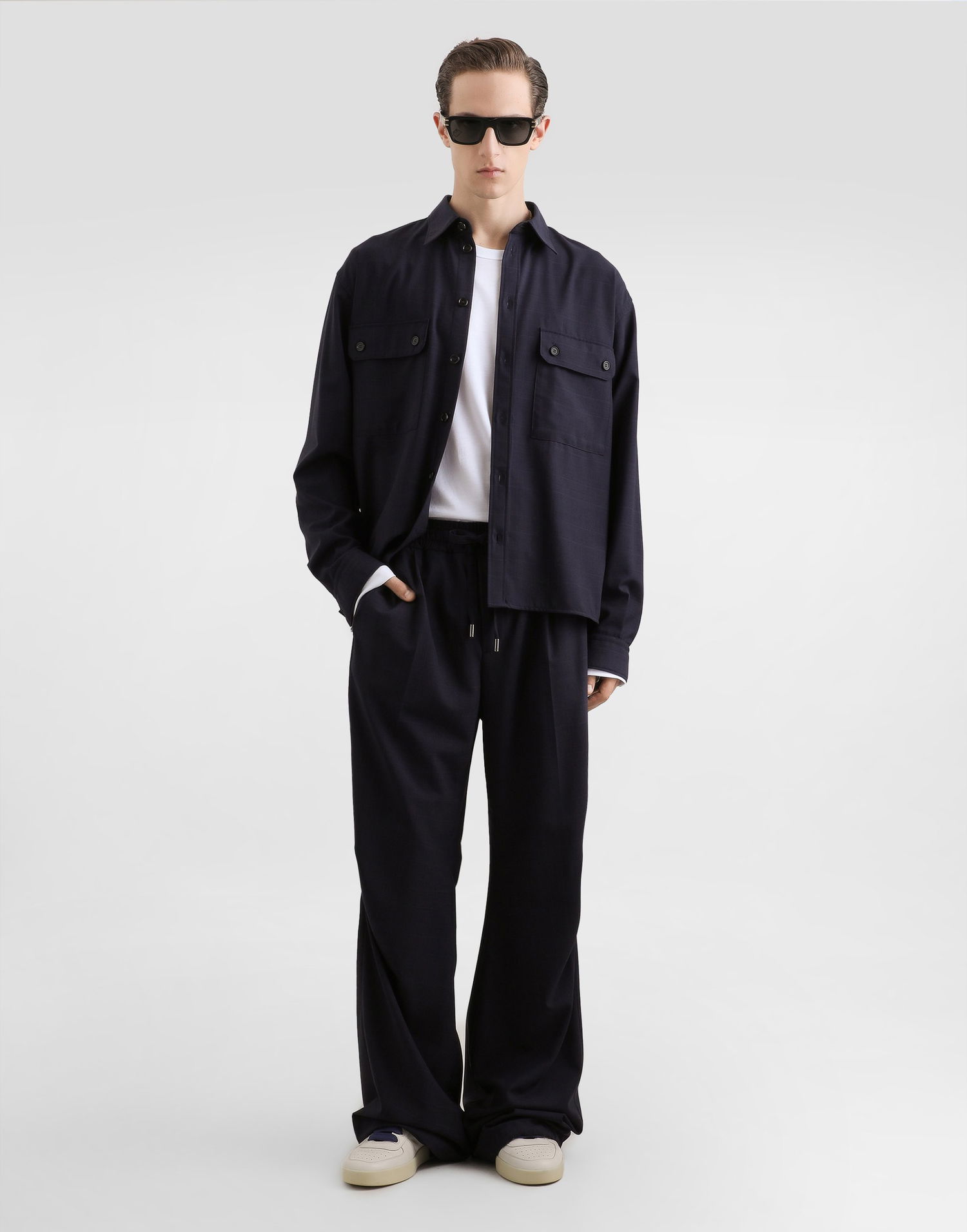 Тениска Dolce & Gabbana Cotton T-shirt With Heraldic Patch Бяло | G8PV0ZG7PZUW0800, 1