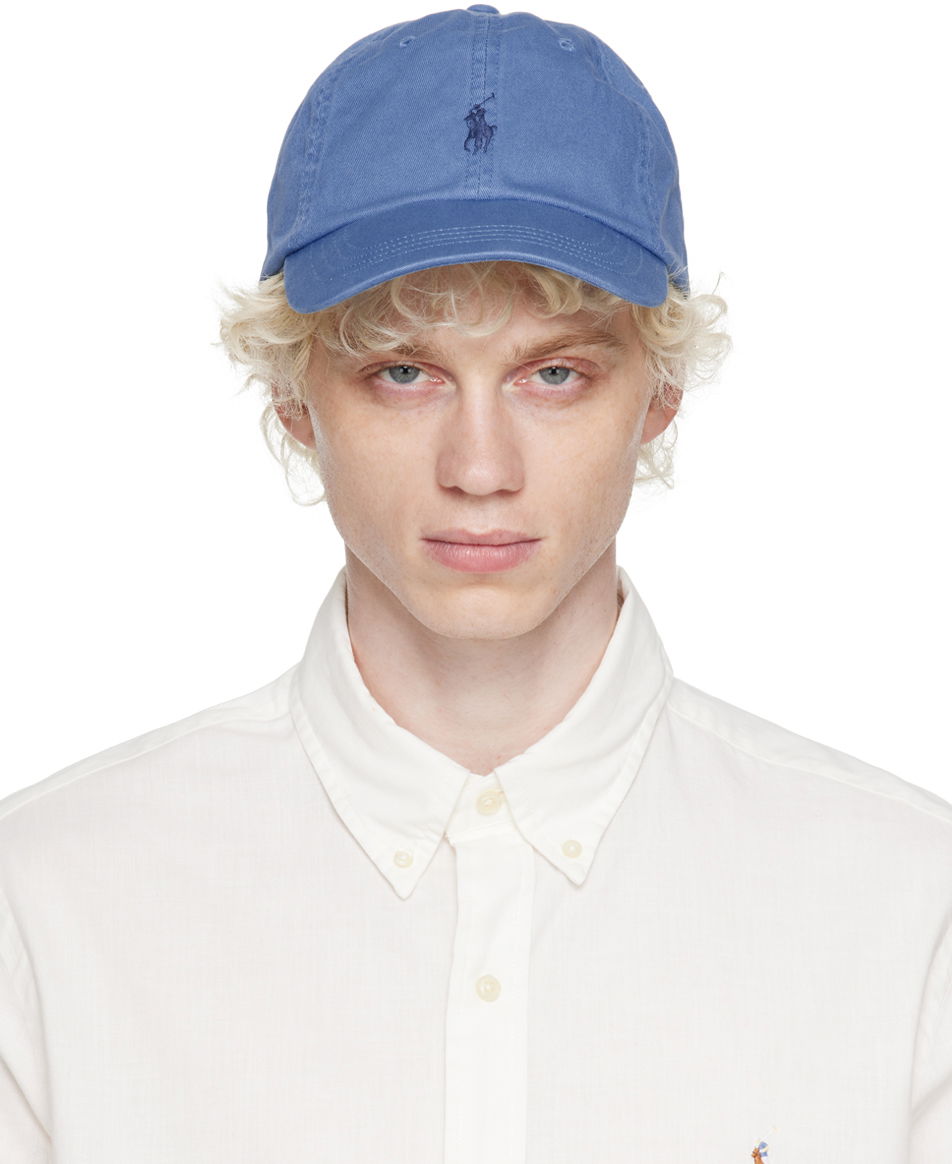 Шапка с козирка Polo by Ralph Lauren Chino Ball Cap Синьо | 710667709106, 0