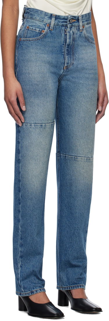 Дънки Maison Margiela MM6 Maison Margiela Tapered Jeans Синьо | SH0LA0009 M30018, 4