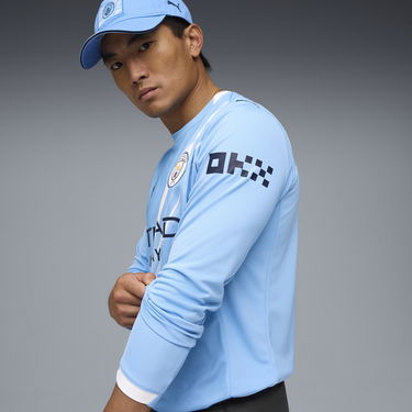 Фланелка Puma Manchester City 25/26 Home Long Sleeve Jersey Синьо | 780339_01, 5