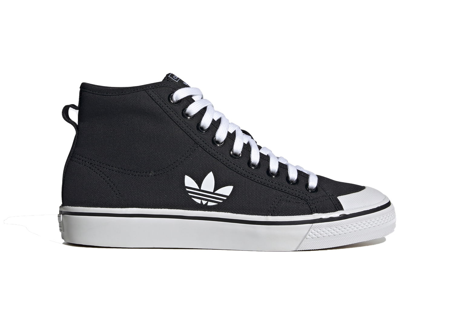Кецове и обувки adidas Originals Nizza Hi Black Черно | FW8352, 0