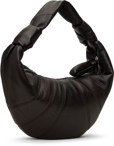 Дамска чанта LEMAIRE Mini Fortune Croissant Shoulder Bag Черно | BG0125 LL095, 2