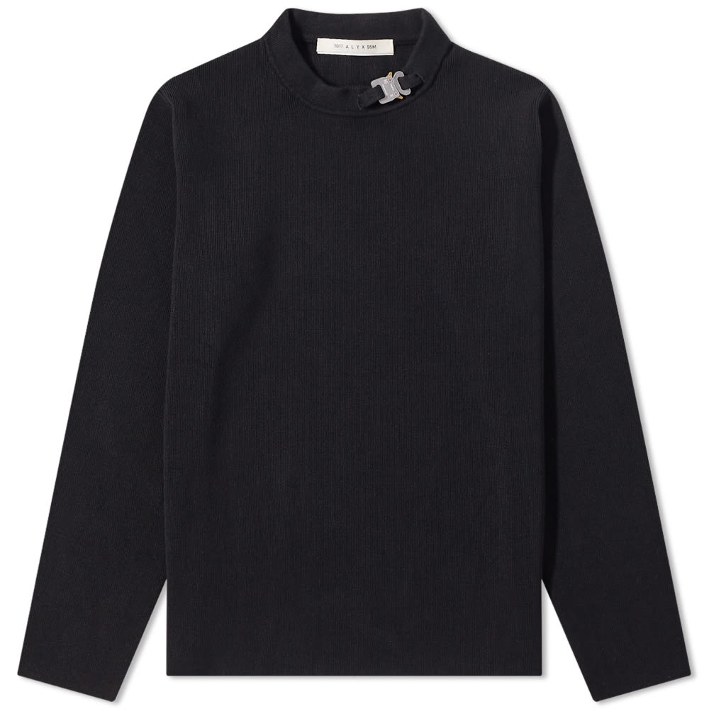 Пуловер 1017 ALYX 9SM Metal Buckle Crewneck Черно | AAUKN0199YA01-BLK0001, 0