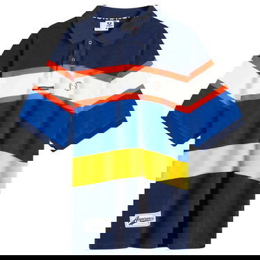 Поло тениска AAPE by A Bathing Ape AAPE Stripe Polo Shirt, Size Large Многоцветен | AAPPOM1489XXMNYX, 1