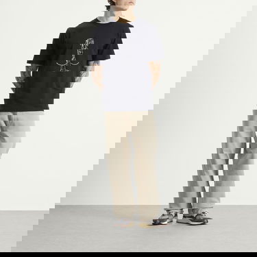 Тениска NORSE PROJECTS Daniel Frost Map Master Print T-shirt Черно | N01-0697-7004, 4