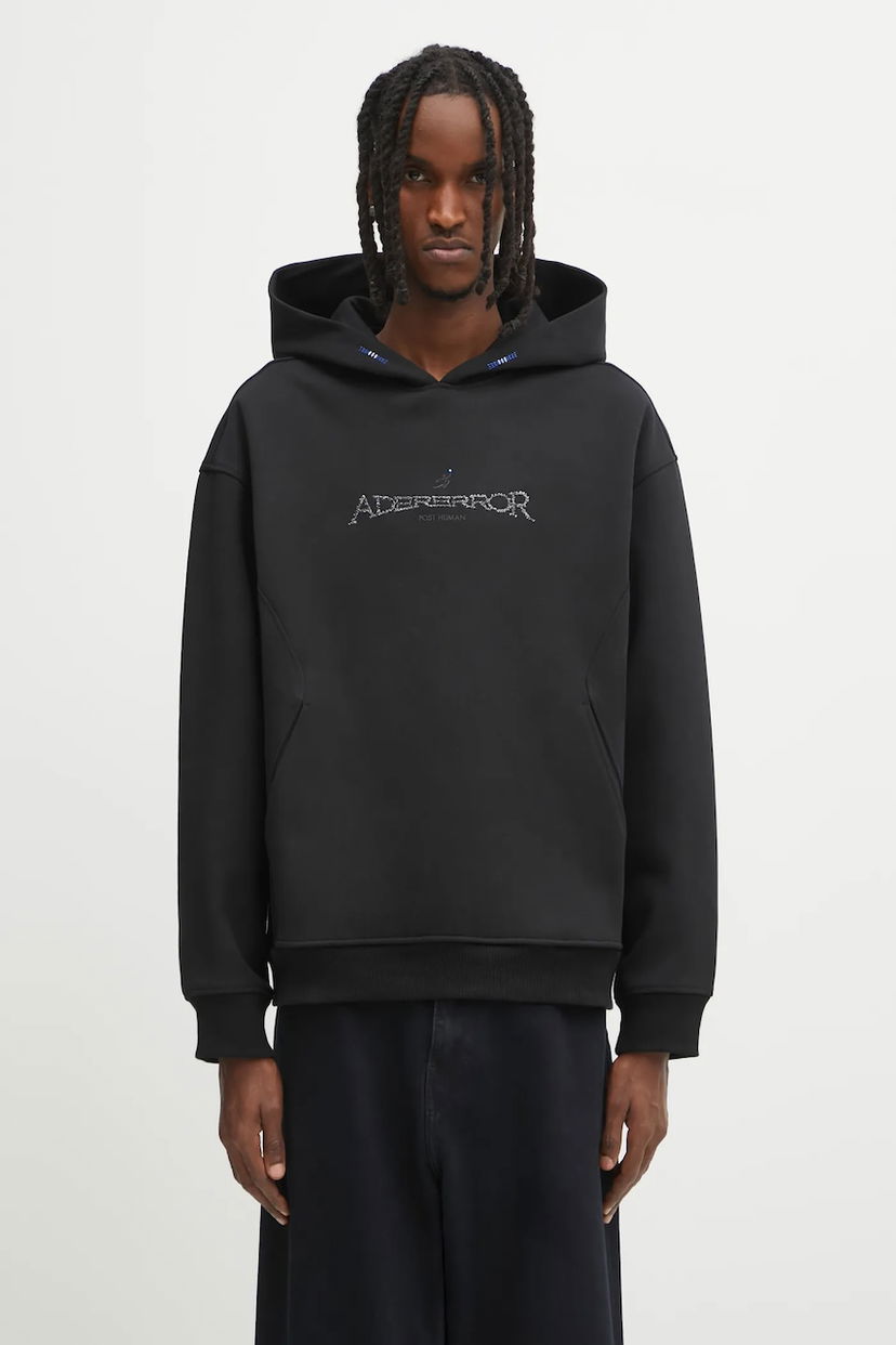 Суитчър ADER ERROR Ader Error Post Human Hoodie Черно | BO01FWHD0101BK