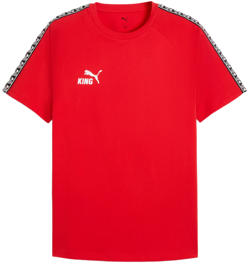 Тениска Puma Puma teamKING T-Shirt Червено | 660532-01