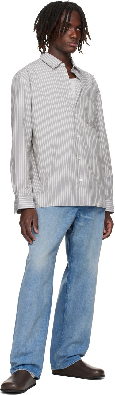 Риза A.P.C. A.P.C. Malo Striped Shirt Сиво | COHJJ-H12532, 3