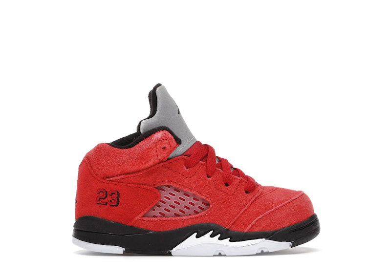 Кецове и обувки Jordan Jordan 5 Retro Raging Bull (TD) Червено | 440890-600, 0