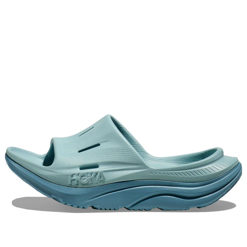 Кецове и обувки Hoka One One Ora Recovery Slide 3 Синьо | 1135061-CBSBL