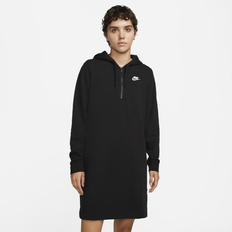 Суитчър Nike Sportswear Club Fleece Hoodie Dress Черно | DQ6765-010, 0