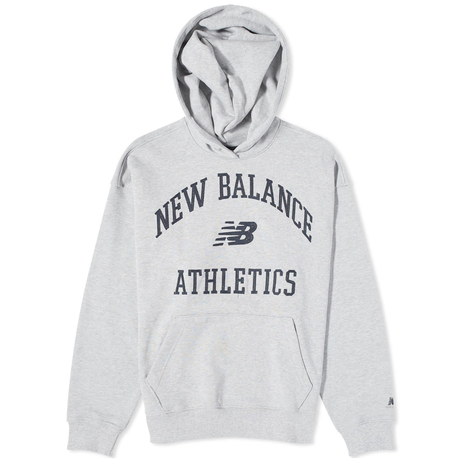 Суитчър New Balance Athletics Varsity Oversized Fleece Hoodie "Athletic Grey" Сиво | WT33550-AG, 0