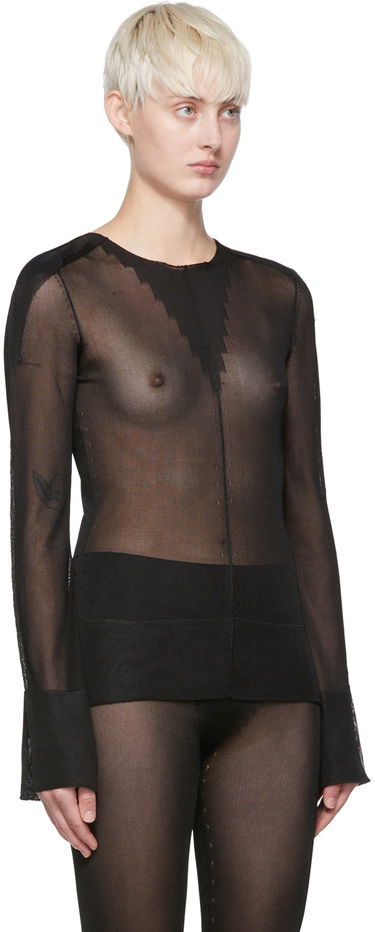Пуловер Jean Paul Gaultier Jean Paul Gaultier Viscose Fitted Sweater Бежово | 22/05-F-TO015, 4