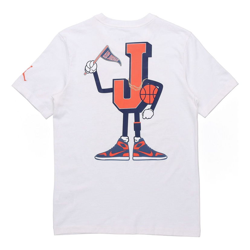 Тениска Jordan Jordan Varsity Sports Crew-Neck T-Shirt Бяло | CV3410-100