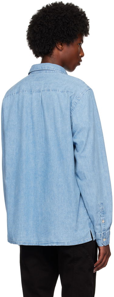 Риза Paul Smith PS Paul Smith Flap Pocket Shirt Синьо | M2R-647X-N22096-LT, 2