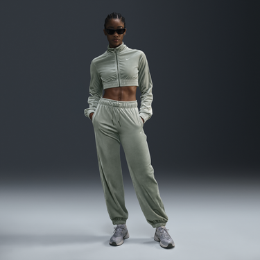 Спортни панталони Nike Velvet Running Pants Зелено | FZ3682-370, 4