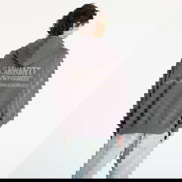 Суитчър Carhartt WIP Hooded Distance Sweat Stone Dyed Сиво | I035639.874J, 4