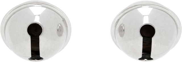 Bell-Shaped Metal Earrings