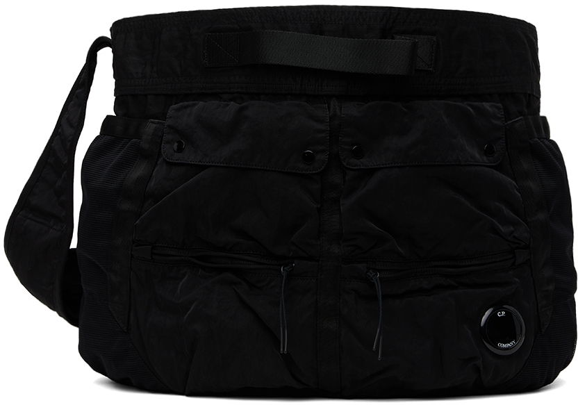 Чанта през рамо C.P. Company Nylon B Messenger Bag Черно | 14CMAC148A-005269G, 0