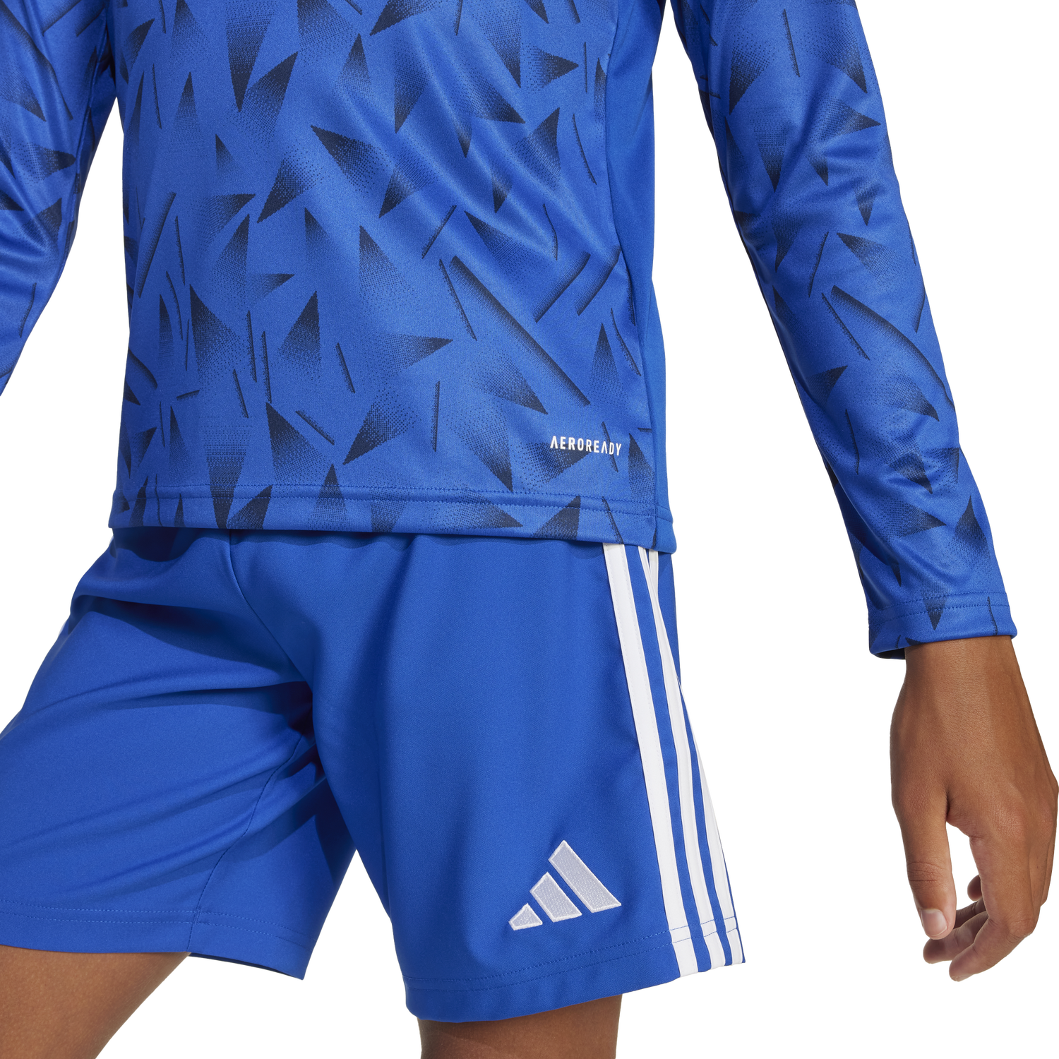 Фланелка adidas Originals adidas T ICON25 Long Sleeve Jersey Синьо | jm6776, 1