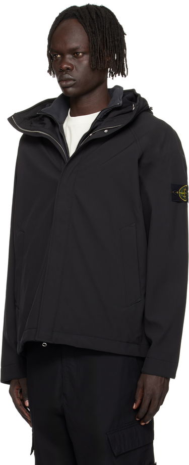 Яке Stone Island Soft Shell-R E.Dye Hooded Jacket Черно | K2S15 Q100010 S0B22, 3
