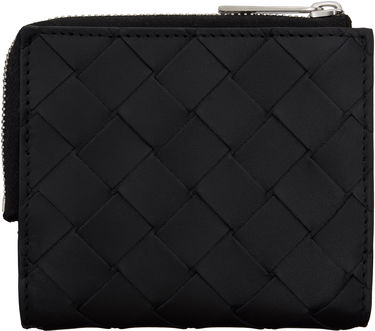 Портфейл Bottega Veneta Bottega Veneta Intrecciato Bi-Fold Wallet Черно | 775546VCPQ48803, 1