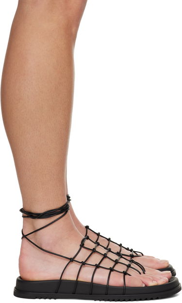 Pокля Rick Owens Rick Owens Hollywood Web Granola Sandals Черно | RP01E7800 LLP, 0