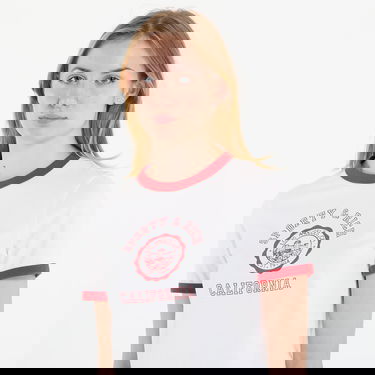 Тениска Sporty & Rich California Emblem Ringer Tee Бяло | TO07364508WH52, 1