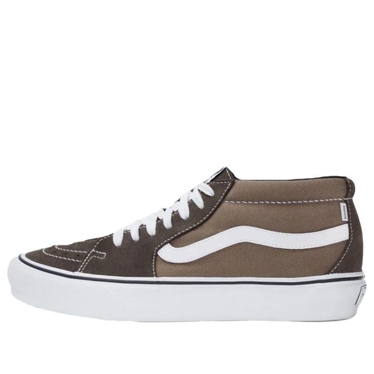 Кецове и обувки Vans JJJJound x Sk8-Mid Vault LX Кафяво | VN0A7TNH2D7, 0