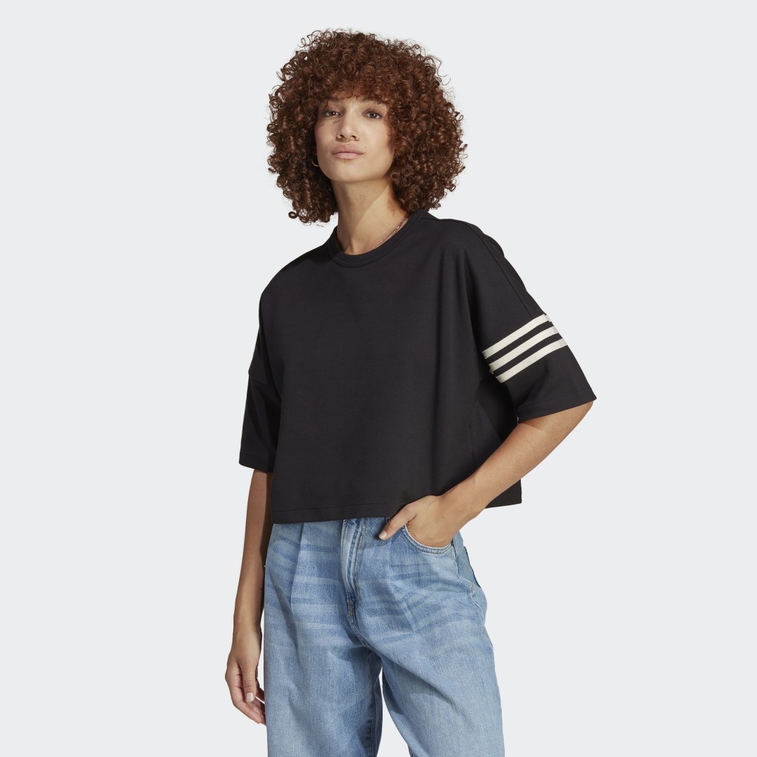 Тениска adidas Originals Adicolor Neuclassics Tee Черно | IB7310, 0