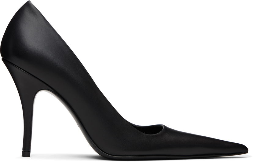 Грижа за обувките VETEMENTS Vetements Sharp Pumps Черно | WH76HE500B